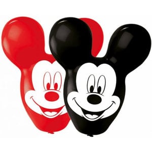 Mickey Mouse 4 Mickey Mouse Ballonnen - Face Mickey Mouse 4 Mickey Mouse Ballonnen - Face