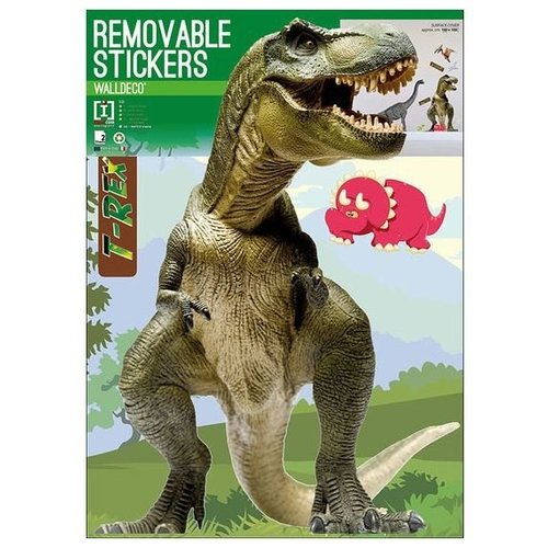 Dinosaurus / Jurassic World Dinosaurus Muursticker T-Rex - Klein Dinosaurus / Jurassic World Dinosaurus Muursticker T-Rex - Klein