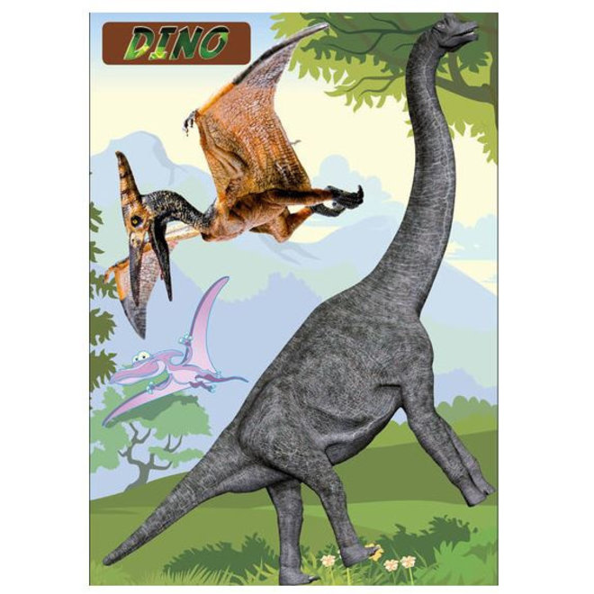 Dinosaurus Muursticker T-Rex - Klein