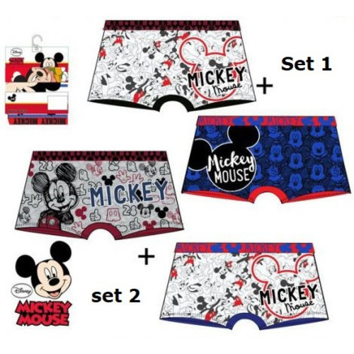 Mickey Mouse Mickey Mouse Boxershort (set van 2) - Maat 116/128
