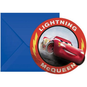 Disney Cars Disney Cars Uitnodigingen Kinderfeestje - Legend Disney Cars Disney Cars Uitnodigingen Kinderfeestje - Legend