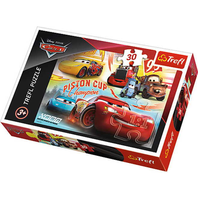 Disney Cars Puzzel - 30 stukjes - Trefl