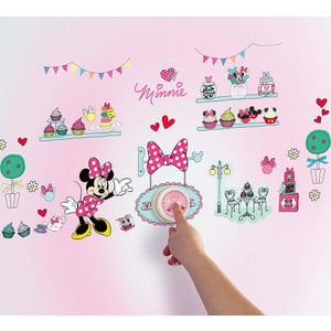 Minnie Mouse Minnie Mouse Deurbel met 40 Muurstickers - WorldsApart Minnie Mouse Minnie Mouse Deurbel met 40 Muurstickers - WorldsApart