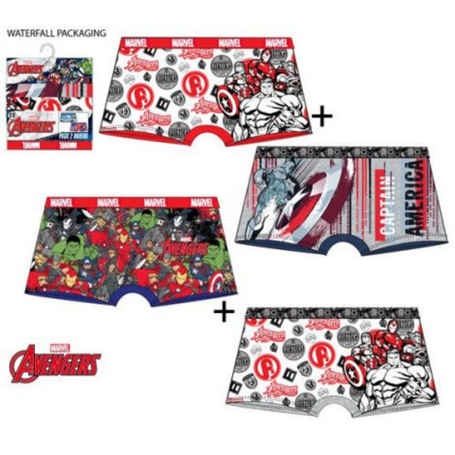 Avengers Boxershort (set van 2)