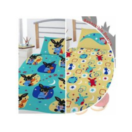 Bing Konijn Bing Konijn Dekbedovertrek 135 x 200 cm - Bing All Over