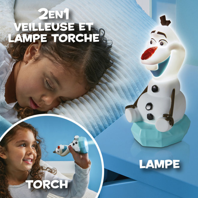 Disney Frozen GoGlow Buddy Nachtlampje / Zaklamp Olaf