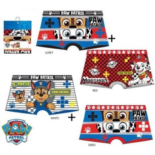 Paw Patrol Paw Patrol Boxershort (set van 2) - Maat 116/128 Paw Patrol Paw Patrol Boxershort (set van 2) - Maat 116/128