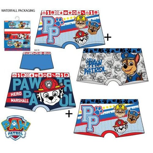 Paw Patrol Paw Patrol Boxershort (set van 2) - Maat 116/128 Paw Patrol Paw Patrol Boxershort (set van 2) - Maat 116/128