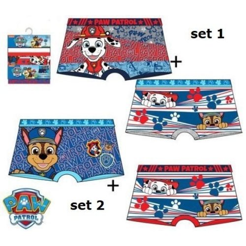 Paw Patrol Paw Patrol Boxershort (set van 2) - Maat 116/128 Paw Patrol Paw Patrol Boxershort (set van 2) - Maat 116/128