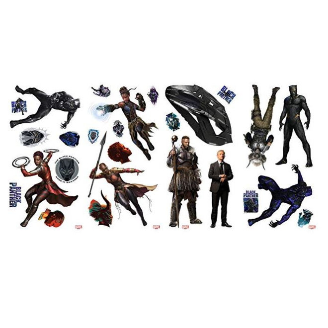 Avengers Muurstickers Black Panther - Roommates