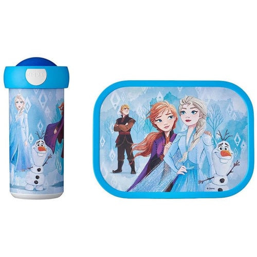 Frozen Disney Frozen Lunchset: Broodtrommel met Schoolbeker - Mepal Frozen Disney Frozen Lunchset: Broodtrommel met Schoolbeker - Mepal