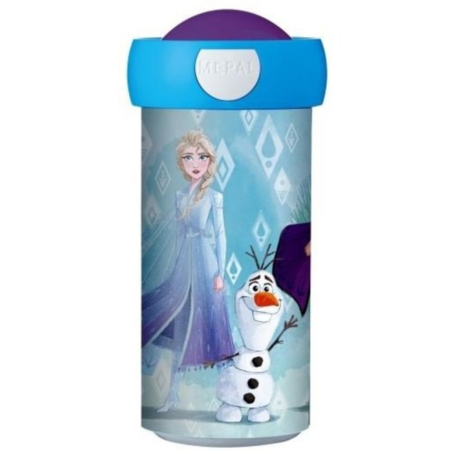 Disney Frozen Lunchset: Broodtrommel met Schoolbeker - Mepal