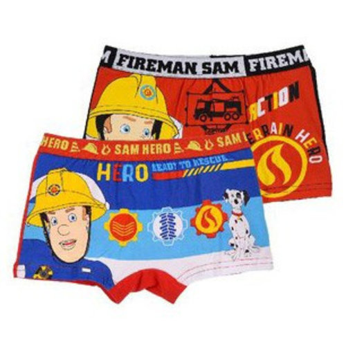 Brandweerman Sam Brandweerman Sam Boxershort (set van 2) - Maat 116/128