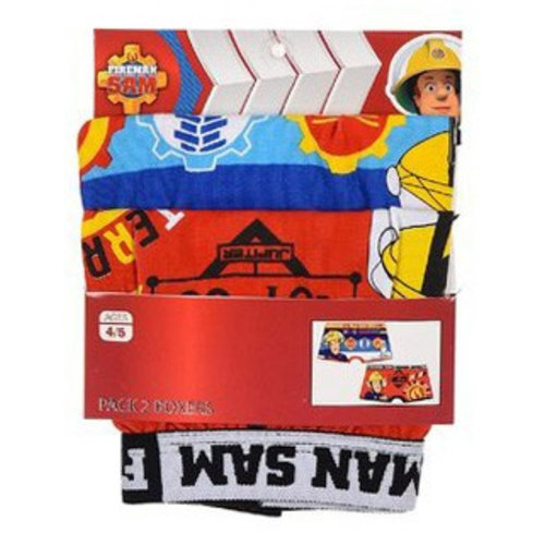 Brandweerman Sam Brandweerman Sam Boxershort (set van 2) - Maat 116/128