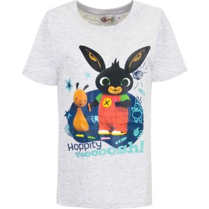 Bing Konijn Bing Konijn T-shirt Grijs - Maat 116 Bing Konijn Bing Konijn T-shirt Grijs - Maat 116
