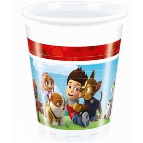 Paw Patrol 8 Paw Patrol Feestbekertjes Paw Patrol 8 Paw Patrol Feestbekertjes