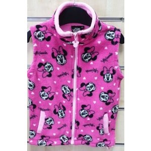 Minnie Mouse Minnie Mouse Bodywarmer / Vest Fleece - Cerize Roze - Disney Minnie Mouse Minnie Mouse Bodywarmer / Vest Fleece - Cerize Roze - Disney