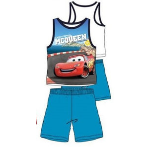 Disney Cars Disney Cars Shortama - Blauw - Maat 128 Disney Cars Disney Cars Shortama - Blauw - Maat 128