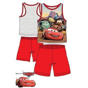 Disney Cars Disney Cars Shortama Rood - Maat 128 Disney Cars Disney Cars Shortama Rood - Maat 128