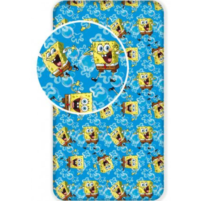 SpongeBob Hoeslaken 90x200 cm