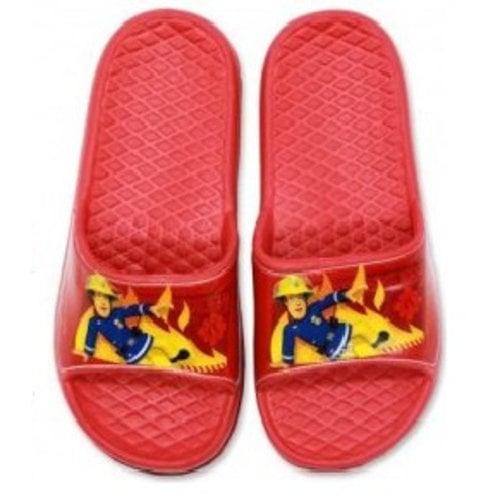 Brandweerman Sam Brandweerman Sam Badslippers - Rood