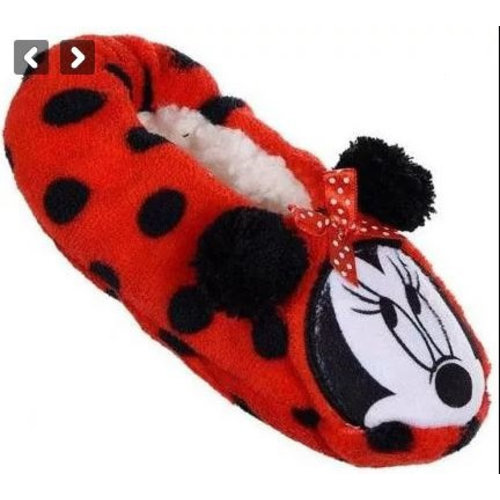 Minnie Mouse Minnie Mouse Pantoffel Slofjes - Rood - Maat 29/30 Minnie Mouse Minnie Mouse Pantoffel Slofjes - Rood - Maat 29/30