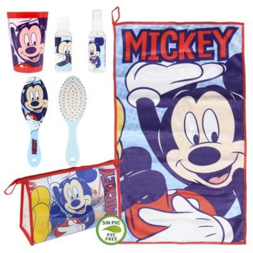 Mickey Mouse Mickey Mouse Toilettas Gevuld - 6 Delig Mickey Mouse Mickey Mouse Toilettas Gevuld - 6 Delig