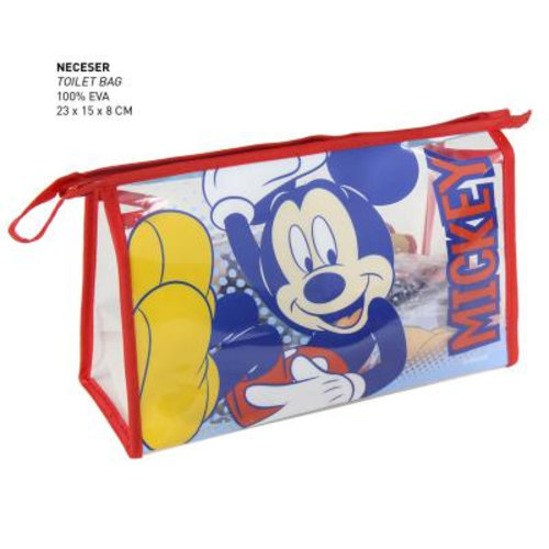 Mickey Mouse Mickey Mouse Toilettas Gevuld - 6 Delig Mickey Mouse Mickey Mouse Toilettas Gevuld - 6 Delig
