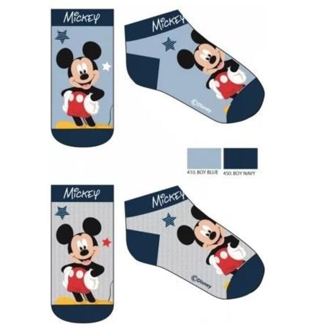 Mickey Mouse Sneakersokken - 1 paar