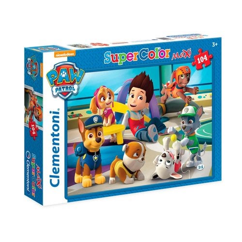 Paw Patrol Paw Patrol Maxi Puzzel - 104 stukjes - Clementoni Paw Patrol Paw Patrol Maxi Puzzel - 104 stukjes - Clementoni