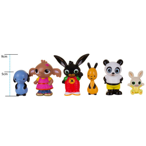 Bing Konijn Bing Konijn Speelfiguren in Koffer Bing Konijn Bing Konijn Speelfiguren in Koffer