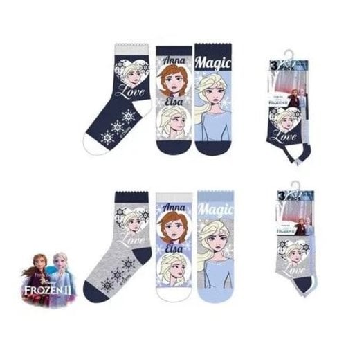 Frozen Disney Frozen Sokken - 3 paar - Maat 31/34 Frozen Disney Frozen Sokken - 3 paar - Maat 31/34