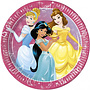 8 Disney Princess Bordjes - 23 cm - Donker roze