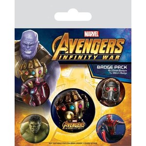 Avengers 5 Avengers Buttons / Badges - Marvel Avengers 5 Avengers Buttons / Badges - Marvel