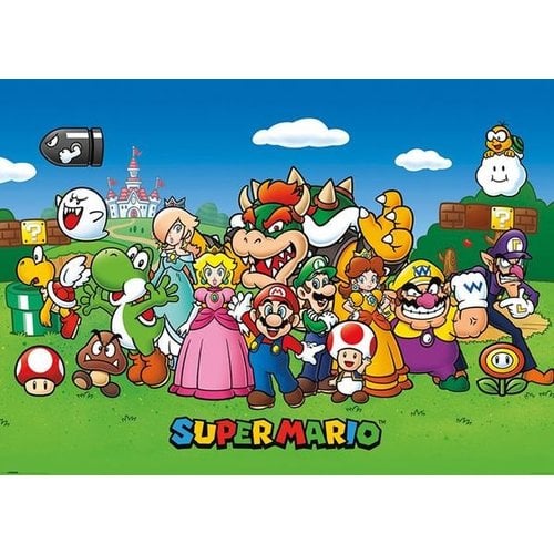 Super Mario Super Mario Bros Maxi Poster - Characters Super Mario Super Mario Bros Maxi Poster - Characters