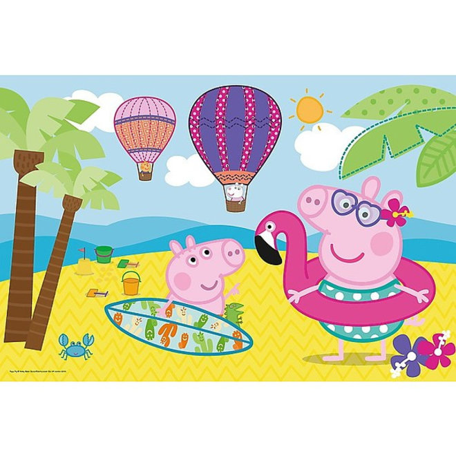 Peppa Pig Puzzel - 24 Maxi stukjes - Trefl