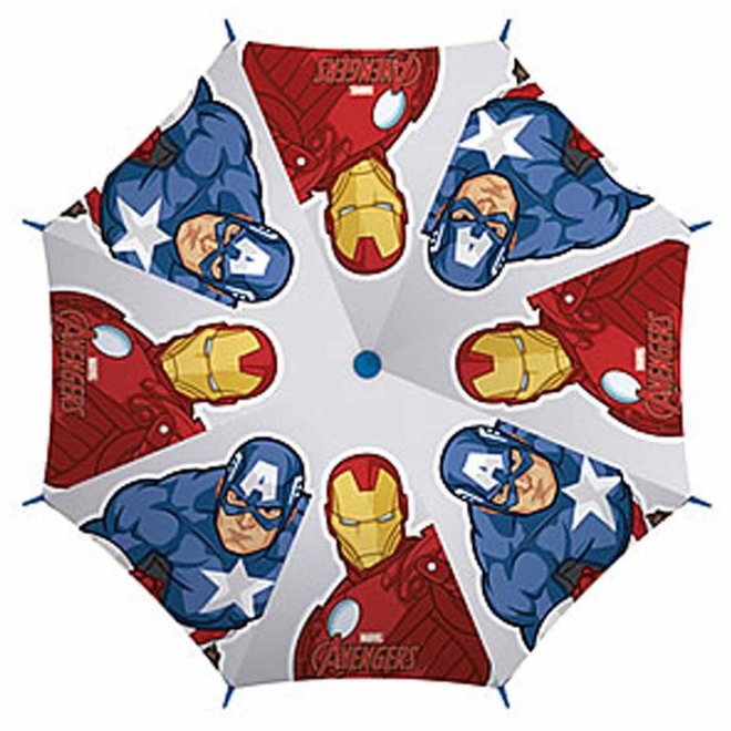 Avengers Paraplu - Blauw Handvat