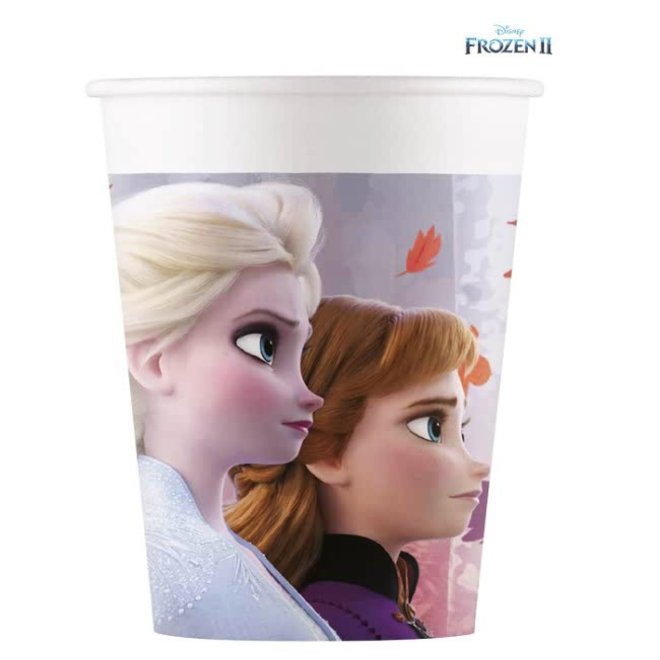 8 Disney Frozen Feestbekertjes - Frozen2