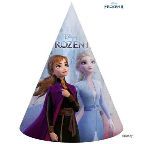 Frozen 6 Disney Frozen Feesthoedjes - Frozen2 Frozen 6 Disney Frozen Feesthoedjes - Frozen2