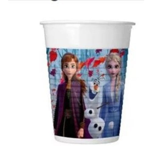 Frozen 8 Disney Frozen Bekertjes - Frozen2 Frozen 8 Disney Frozen Bekertjes - Frozen2