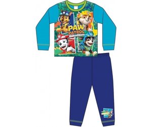 Paw Patrol FÜR - CHASE SET LANG - Pyjama set - blau schwarz/blue