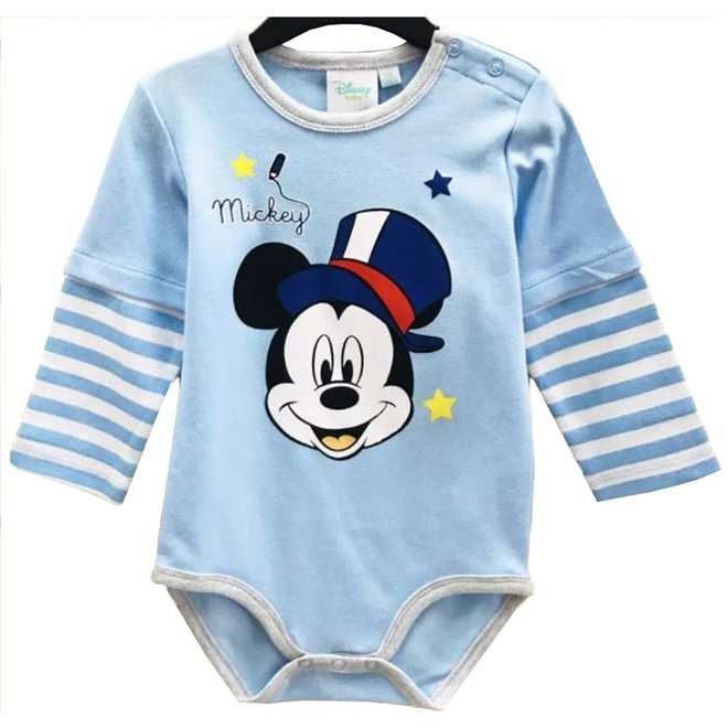 Mickey Mouse Rompertje Lange Mouw - Disney Baby