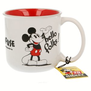 Mickey Mouse Mickey Mouse Mok 90 Jaar - Keramiek Mickey Mouse Mickey Mouse Mok 90 Jaar - Keramiek