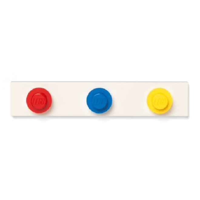 Lego Kapstok - Rood, Blauw, Geel