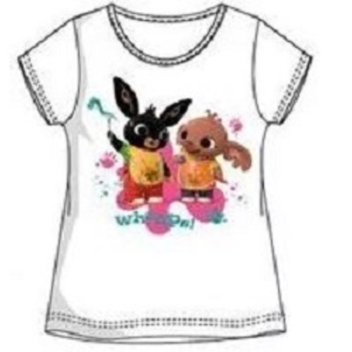 Bing Konijn Bing Konijn T-shirt Wit - Bing en Sula Bing Konijn Bing Konijn T-shirt Wit - Bing en Sula
