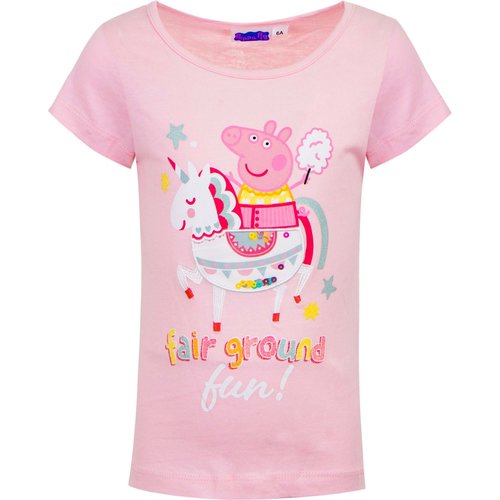 Peppa Pig Peppa Pig Unicorn T-shirt - Roze - Maat 116