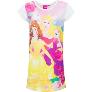 Disney Princess Disney Princess Nachthemd - Wit - Maat 98 Disney Princess Disney Princess Nachthemd - Wit - Maat 98