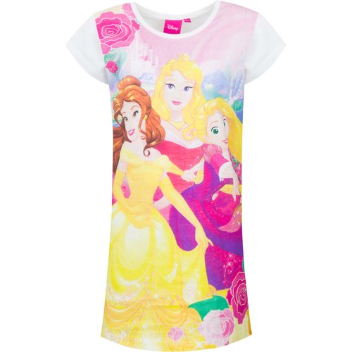 Disney Princess Disney Princess Nachthemd - Wit - Maat 98 Disney Princess Disney Princess Nachthemd - Wit - Maat 98