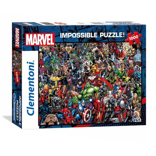Avengers Avengers Puzzel Impossible - 1000 stukjes - Clementoni Avengers Avengers Puzzel Impossible - 1000 stukjes - Clementoni