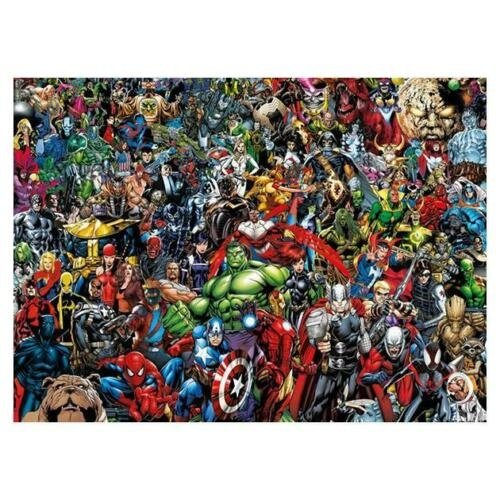 Avengers Avengers Puzzel Impossible - 1000 stukjes - Clementoni Avengers Avengers Puzzel Impossible - 1000 stukjes - Clementoni